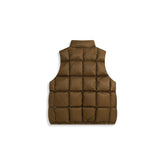 Men's Brown Reversible Down Vest
